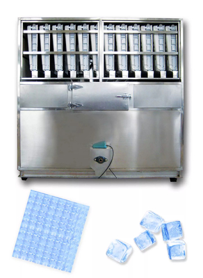 Kommerzieller voller automatischer quadratischer Würfel-Eis-Maschinen-Hersteller 2000kg