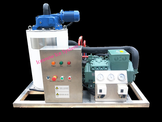 kaufen 1 Tonnen Industrie-Flach-Eismaschine für Fischereifahrzeuge online manufacture