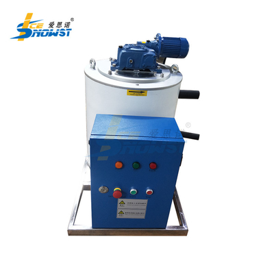 kaufen Hohe Leistungsfähigkeit 1 Ton Flake Ice Evaporator Water kühlte Handelseis-Maschine ab online manufacture