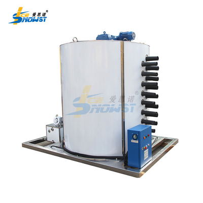 kaufen 25 Tonnen SS304 Edelstahl Flach-Eis-Verdampfer-Skala-Eismaschine zur Schlachtverarbeitung online manufacture