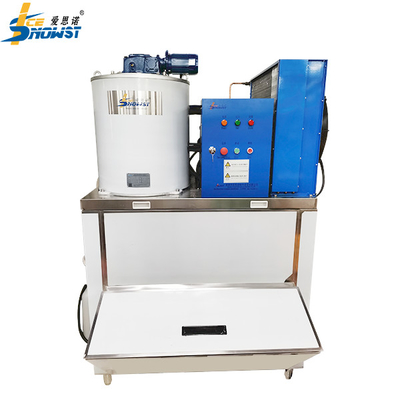 kaufen 1 flocken-Eis-Maschine Ton Small Water Cooleds SS304 Handelsfrischwasserfür Supermarkt online manufacture
