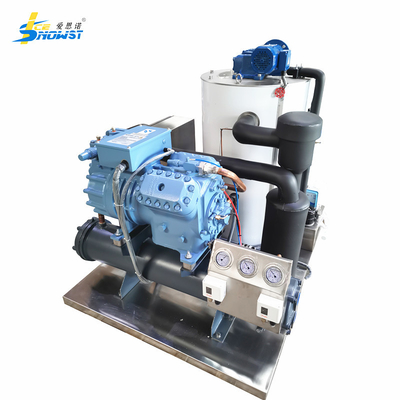 kaufen Industrielle Meereswasser-Flacheneismaschine 3 Tonnen 380V online manufacture