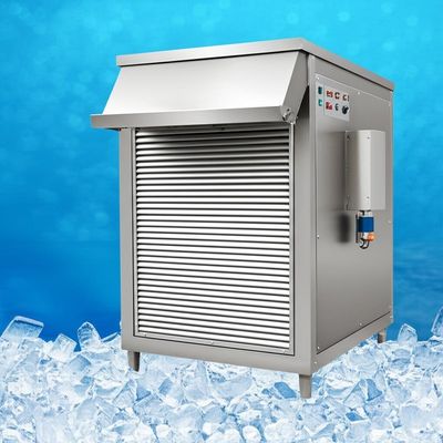 kaufen Freshwater Flake Ice Machine with 1.5-2.5mm Ice Thickness 10000kg/24h Production Capacity and 12 Months Warranty online manufacture