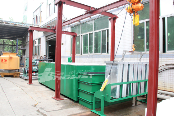 5 Tonnen Container-Block-Eismaschine-Herstellungs-System mit Eisschimmel aus Edelstahl