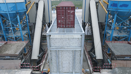 Boden-Stellungs-Flocken-Eis-Verdampfer 2-10KW mit kundengebundenem Maß